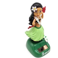 SolarHula Girl Dashboard Decorations Hawaiian Dancing Bobblehead Automatic Swing Children's toys Car Ornaments Auto Interior