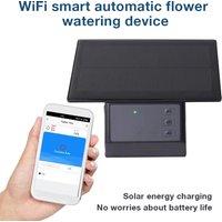 Tuya WIFI Solar Automatic Irrigation Timer Kit App Smart Drip Irrigation Water Pump Control Watering System For Garden Lawn image 4