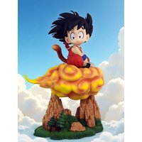 New Dragon Ball Anime Figurine Desktop Decoration Q Version Goku Cloud Base Collectible GK Toy Trendy Two-Dimensional Plaything