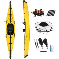 Single Seat One Paddler Folding Kayak Durable Portable Kayak