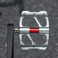 WEST BIKING Road Bike Ultralight Pedals CNC Aluminum Alloy MTB 3 Bearings Anti-Slip Compact Cycling Flat Pedals Bicycle Parts