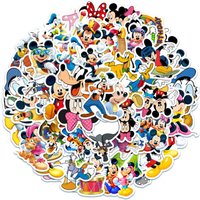 10/30/50pcs Disney Movie Mickey Mouse Stickers Anime Decals DIY Skateboard Laptop Motorcycle Cool Cute Cartoon Sticker Wholesale