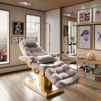 Modernes elektrisches Wimperngesichtsbett für Möbel im Schönheitssalon, luxuriöse Massagetische und Betten, elektrisches Vibrator-Massagebett
