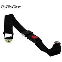 1PC Safety Two Point Adjustable Belt black Universal Car Vehicle Seat Belt Extension Extender Strap