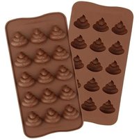 3D Poo Shaped Silicone Mold Funny Faeces Design For Chocolate Candy Jello Cake DIY Baking Mould Kitchen Bakeware Tools