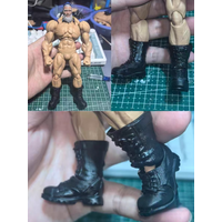 1/12 Scale Tactical Boots Model for 6''big Guy Romankey