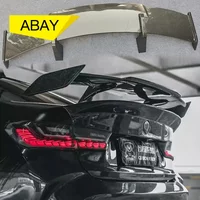 1M M3 E82 E87 E90 E92 E93 F30 F10 For BMW Spoiler Universal Tail ABS Carbon Material Rear 145CM ABS GT Style Rear Trunk Wing