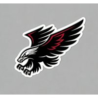 AliExpress NONE Cool Flying Eagle Waterproof Sticker, Vinyl Decal for Car Motorcycle Helmet Laptop Decor