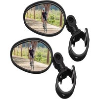 AliExpress NONE 1-6Pcs Bicycle Rearview Mirror 360 Degree Adjustable Rotatable Universal Cycling Handlebar Rear View Mirrors For MTB Road Bike