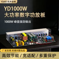 Yd1000W High-Power Digital Amplifier Board Dual-Channel 500W+500Wbtl Bridged 1000W with Switching Power Supply