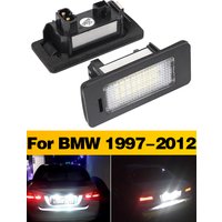 Error Free LED Car License Plate Light Bulbs Accessories For BMW E46 M3 X6 E71 E72 X5 E70 E39 M5 E82 E88 E90 E92 E93 E91 E60 E61