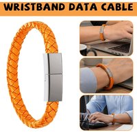 240W USB C to USB C Bracelet Cable Fast Charging Phone Data Sync Data Cord For iPhone Samsung Xiaomi Type C Quick Charge Cable