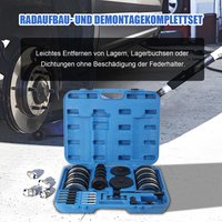 Radnaben-Demontage- und Montageset für Audi A2, Volkswagen, Skoda Roomster, Seat – Spezielle Demontagewerkzeuge für Radachsen