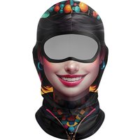 AliExpress NONE Balaclava New 3D Human Face Outdoor Cycling Mask Breathable quick-drying UV Sun Protection and Dustproof Ice silk Full Face Mask