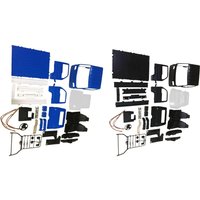 RC Car Shell Easy to Install RC Car Truck Shell RC Trucks Body Shell for WPL D12 WL01 1:16 RC Truck Replacement Part Accessory