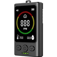 Rechargeable Carbon Monoxide Detector with Digital Display Portable CO Alarm Carbon Monoxide Alarm for Home Kitchen RV Travel