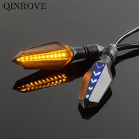 Clignotants LED universels pour motos, lampe de signalisation ABS, DucSauMonster 795, ScramJeff Diavel, Triumph Kymco, 12V, 10mm