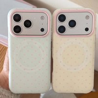 Jane point magnetic back cover for iphone 14 15 16 pro max 17 13 promax cartoon colorful phone case