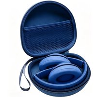Headset Case For JLab JBuds Lux ANC/Beats/JBL/TOZO/BERIBES/Picun/KVIDIO Noise Cancelling Over-Ear Foldable Headphone Bag