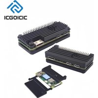 Raspberry Pi Zero 2W Aluminum Heatsink Case Kit, Universal Raspberry Pi0 W | 2 W | Zero - Passive Cooling Shell with GPIO Header
