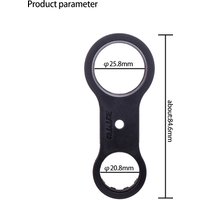ZTTO MTB Bicycle Front Fork Cap Wrench Spanner For SR Suntour XCR/XCT/XCM/RST ABS Disassembly Tools Cycling Repair Tool