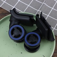 4Pcs Luggage Wheel Replacement Set - 360° Swivel Mute Wheels for Suitcase (Universal)