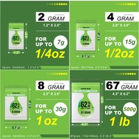 Wholesale 2-Way Humidity Control Packs Size 4g 8g, 62% RH for Up to 1 oz Flower Buds, Herbs Moisture Balancer, Hydration Packets