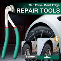 Car Fender Edge Repair Tool Pliers Auto Body Metal Paintless Dent Repair Tool Car Edge Trimming Pliers Flat Hole Pliers