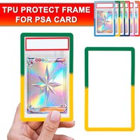 9x Bumper Guards for P/SA Graded Cards – Multicolor | P/SA Card Guard with Ideal Easy Fit P/SA Slab Protectors Multicolor