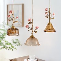 French Style Rural Home Decoration Entering The Living Room Corridor Bedside Chandelier Study Rose Creative Lighting Decoration
