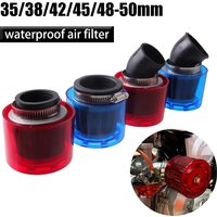 Motorbike Pit Dirt Bike ATV Waterproof Air Filter 35MM 38MM 43MM 125cc-250cc Universal Motorcycle Splash Proof Air Filter