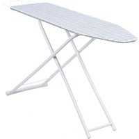 Foldable Household Ironing Board, Full-Size Foldable Ironing Board, Extended Ironing Board Outside with Heat-Resistant Cover