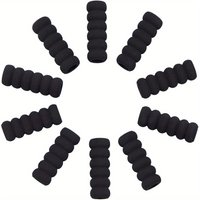 30/60PCS Foam Pencil Holder Grips Black Pen Grippers Pencil Cushion Pen Holder Sponge Grips Painting Drawing for Arthritis kits