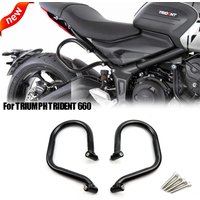 New For TRIUMPH TRIDENT 660 2021 2022 Motorcycle Rear Fall Protection Safety Bracket Accessories