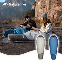 Naturehike MG120 5 ℃ MG270 -2 ℃ Mumienschlafsack Ultraleicht Camping Wandern Baumwolle Warm Thermisch Winter Maschinenwaschbar Tourenausrüstung