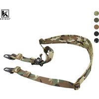 KRYDEX 500D Tactical Rifle Sling Shoulder Strap Slingster 2 Point Padded Gun Sling Metal Buckle Shotgun Belt Hunting Accessories