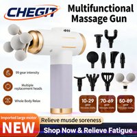 11-IN-1 Multifunctional 5 Ball Fascia Gun Massager Instrument Electric Vibrating Muscle Relaxation Tool for Sports Recovery