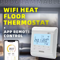 Programmable WiFi Floor Heating Thermostat 220V 16A Electric Underfloor Heat Temperature Controller APP Remote
