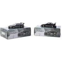 Tarmac Works GLOBAL64 1:64 Toyota Sprinter Trueno AE86 Widebody Black Diecast Model Car In Stock Ready To Ship