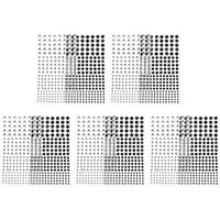 10Pcs Shiny Self Adhesive Body Gems Rhinestone Stickers for Face Eyes Nails Festival Halloween Carnival Party Makeup Glitter