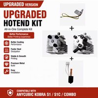 Quick Detach Hotend Radiator Kit for Anycubic Kobra S1/S1C/Combo 3D Printer Extruder Parts
