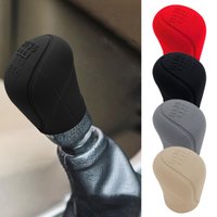 Silicone Car Shift Knob Cover 6 Gears Anti-Slip Design Silicone Shift Knob Collars Auto Shifter Knob for Car Shifter Protector