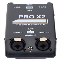 Supernew Nouvel isolateur audio bidirectionnel, éliminateur de courant audio, XLR 6.5, isolateur permanent, mélangeur de diffusion en direct