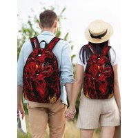 Ultrakill V1 V2 Shooting Game Backpack Men Women Casual Student Business Daypack Hell is Full Laptop Shoulder Bag with Pocket