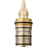 ABKP-Thermostatic Mixer Valve,Shower Valve, Brass Replacement Thermostatic Cartridge, Replacement 20-48 Celsius Thermostatic