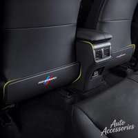 Car Seat Back Protector Mat Leather Prevent Dirty Anti Kick Pad For BMW M Performance F20 F40 F22 F30 E90 F32 F06 F07 F46 E60 M5