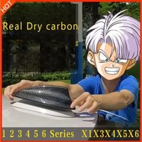 For BMW F16 F15 F20 F40 F52 F34 G22 G82 G31 F48 F49 GO1 G08 G32 X3M Real Dry Carbon Fiber Pattern Shark Fin Roof Antenna Cover