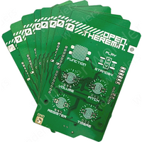 Open Source Theremin PCB Board Theremin components DIY Kit Musical Electronic Instrument for Arduino with Source Code and BOM