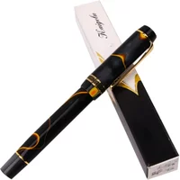 2024 Kaigelu 316 fountain Pen Century Tofu screw Cap Iridium nib EF F M Writing Ink pen Black Cloud Practice pen office Supplies