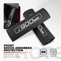 For Kawasaki Z900 Z900RS Z 900 RS Motorcycle Front Fork Protection Cover Shock Absorber Dust Protector Stretch Fabrics Sleeve